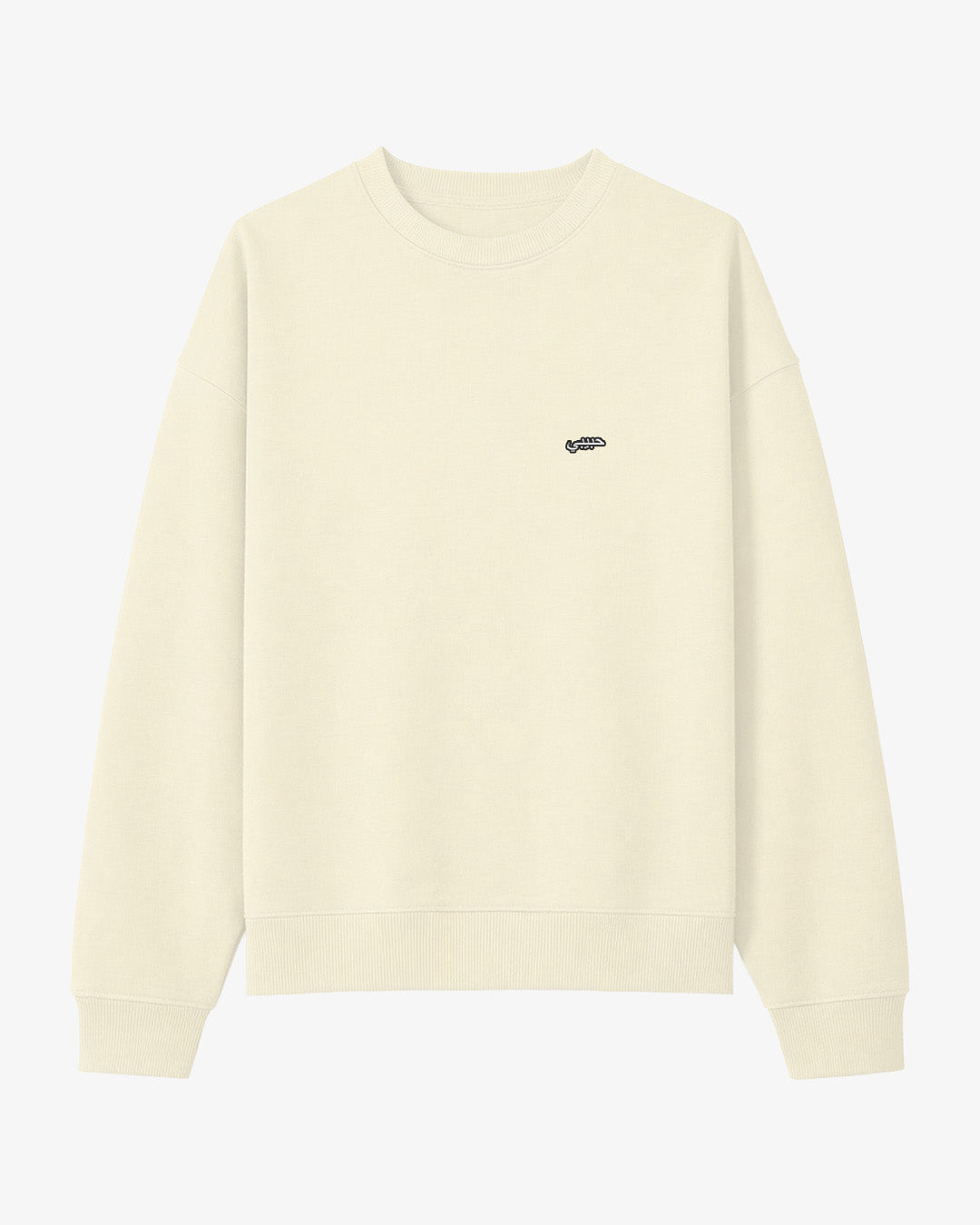 Habibi Essential Cream Crewneck