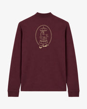 Habibi Carousel Burgundy Polo