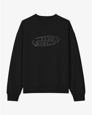 Habibi Oval Crewneck Black