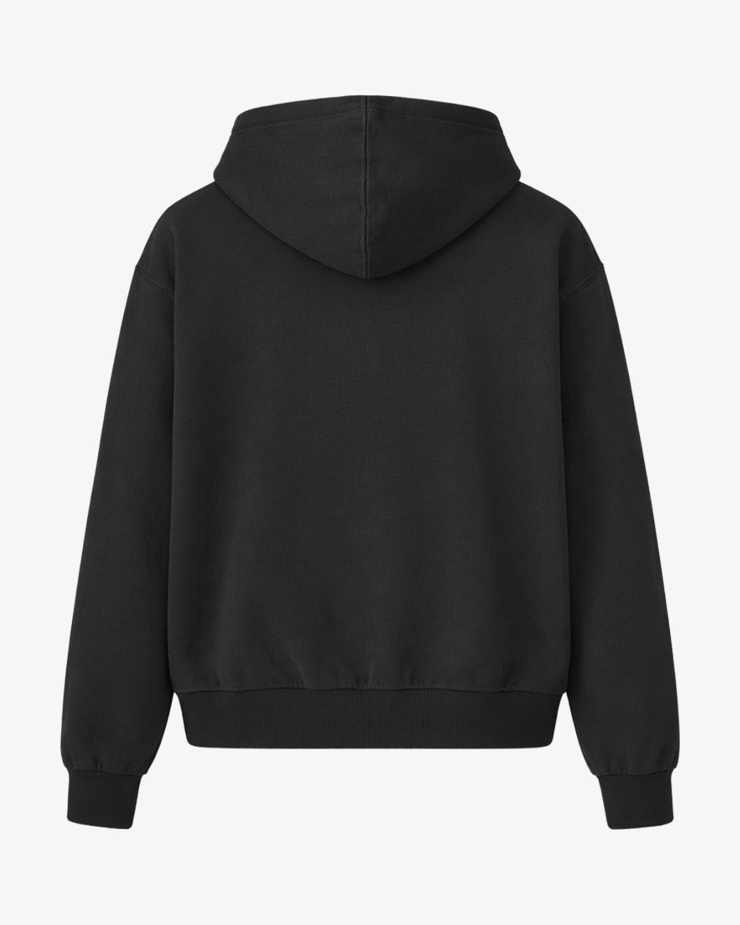 Habibi Vintage Black Zipper Hoodie