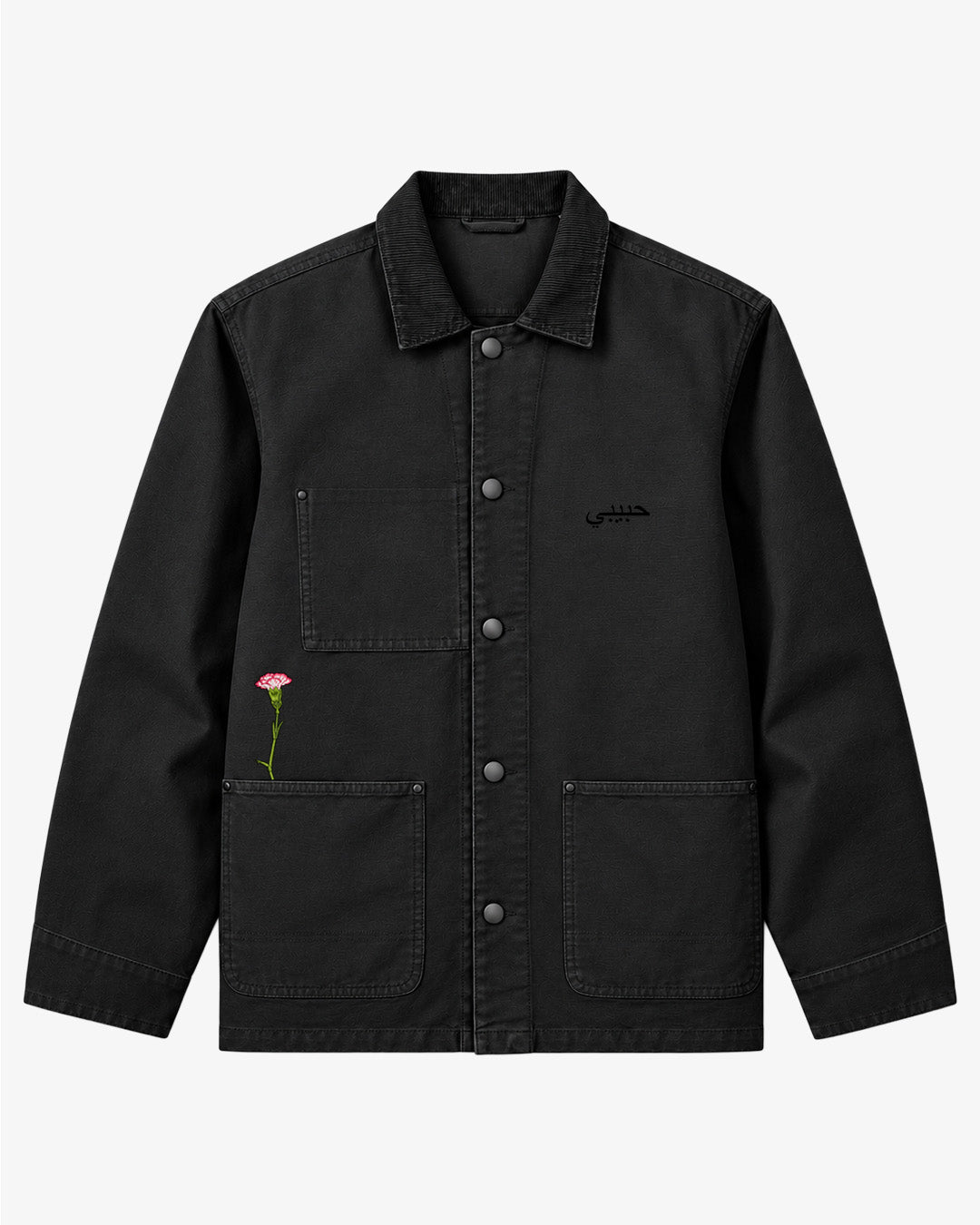 Habibi Worker Jacket Black