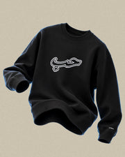 Habibi Love Black Crewneck Sale